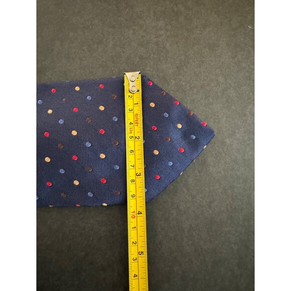 Breuer Polka Dot Handmade Silk Tie Made In Italy - Picture 6 of 6